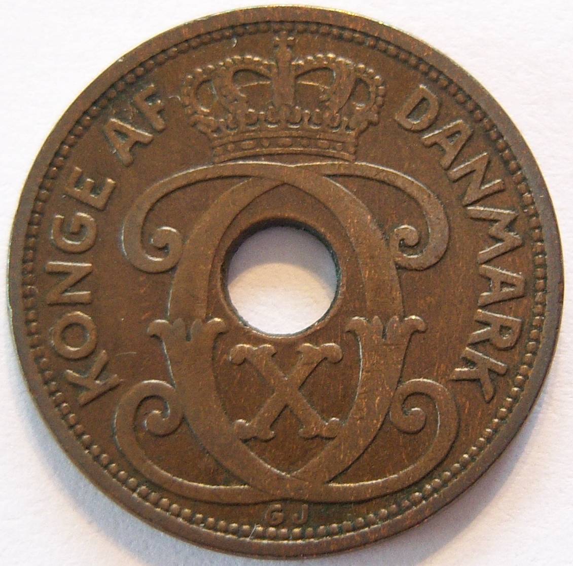  Dänemark 2 Öre 1929   