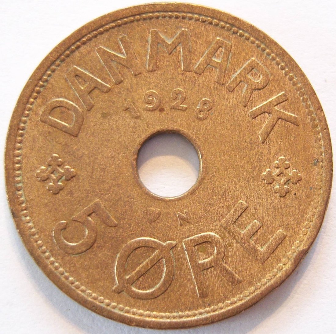  Dänemark 5 Öre 1928   