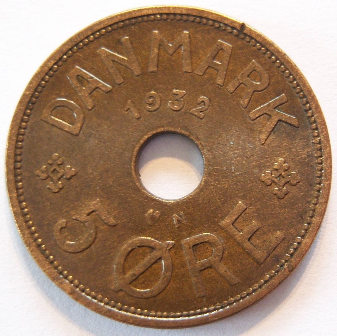  Dänemark 5 Öre 1932   