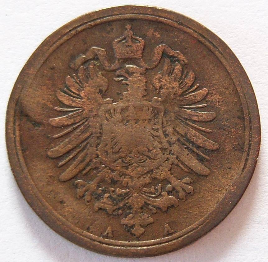  Deutsches Reich 1 Pfennig 1886 A   