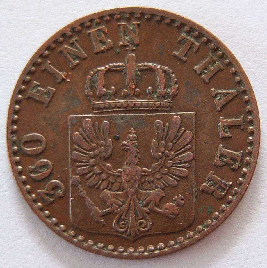  Preussen 1 Pfennig 1864 A   