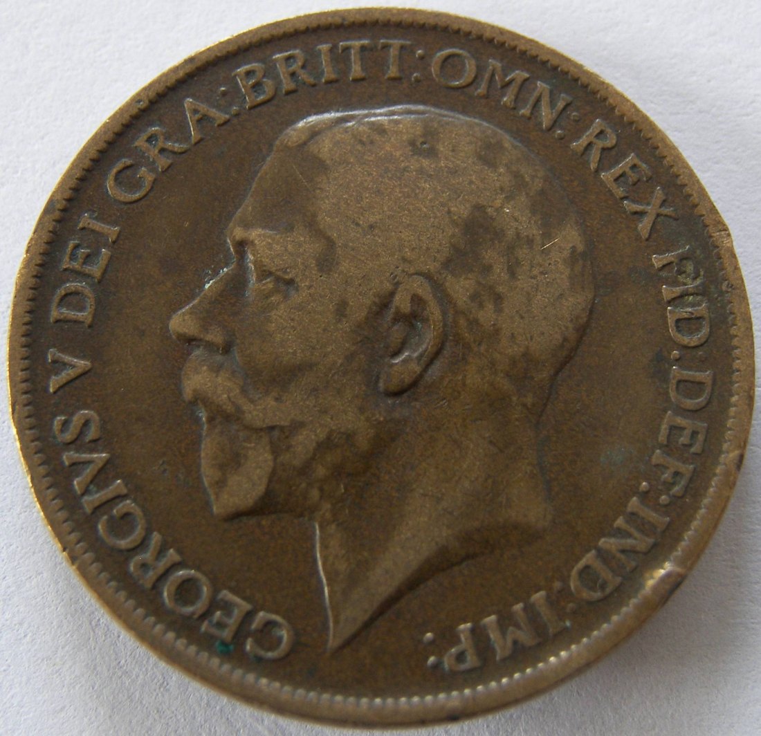  Grossbritannien One 1 Penny 1911   