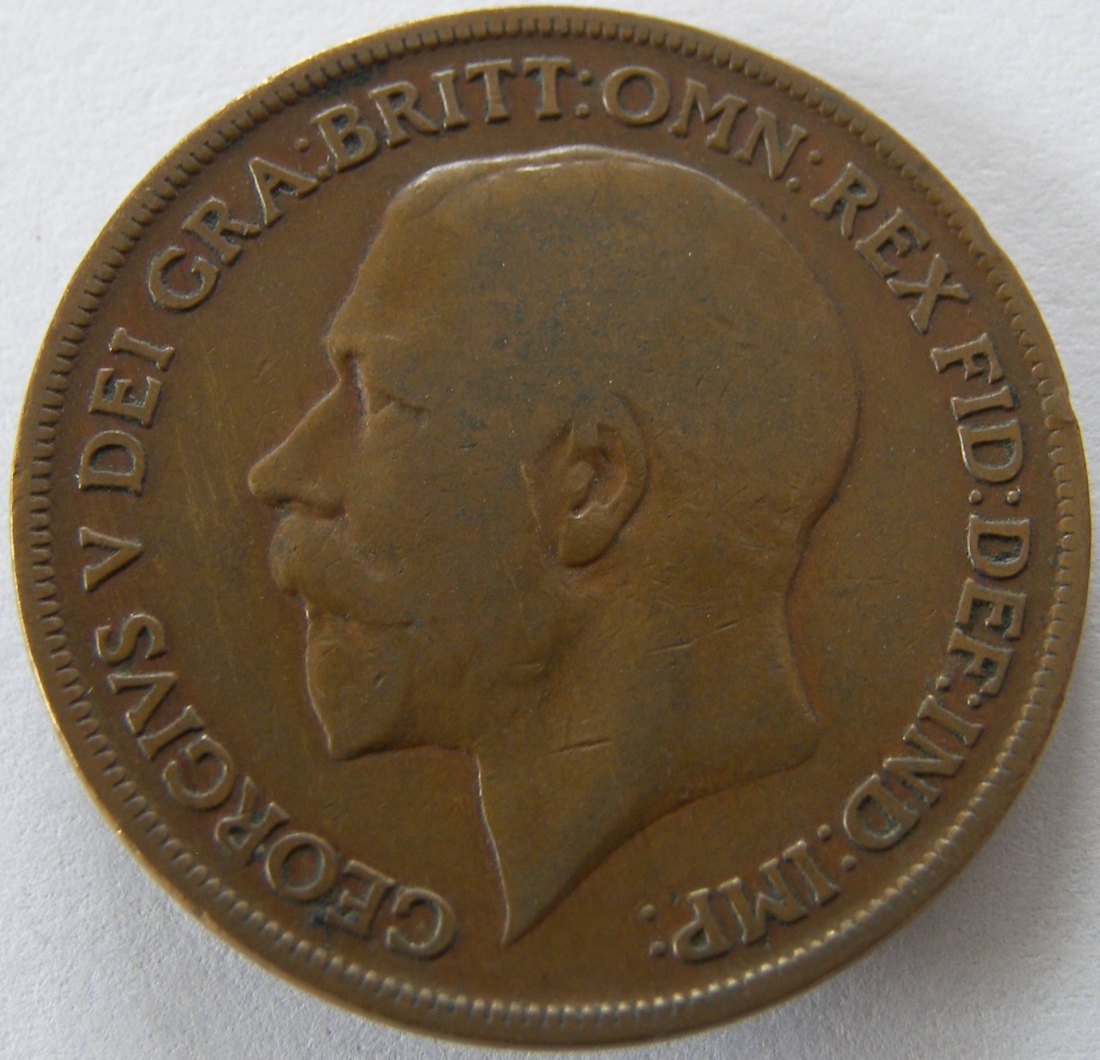  Grossbritannien One 1 Penny 1920   