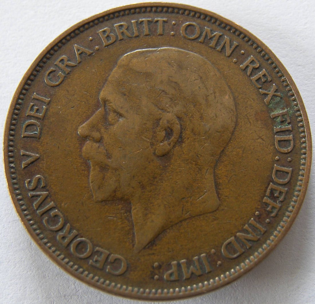  Grossbritannien One 1 Penny 1932   