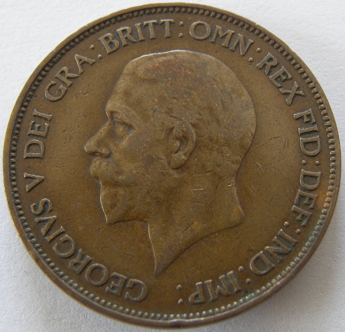  Grossbritannien One 1 Penny 1935   