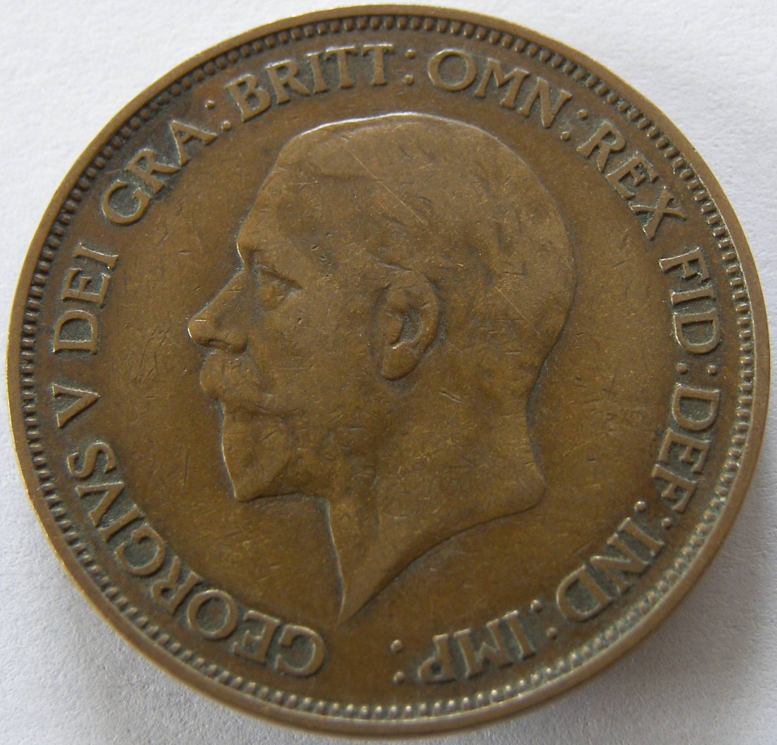  Grossbritannien One 1 Penny 1936   