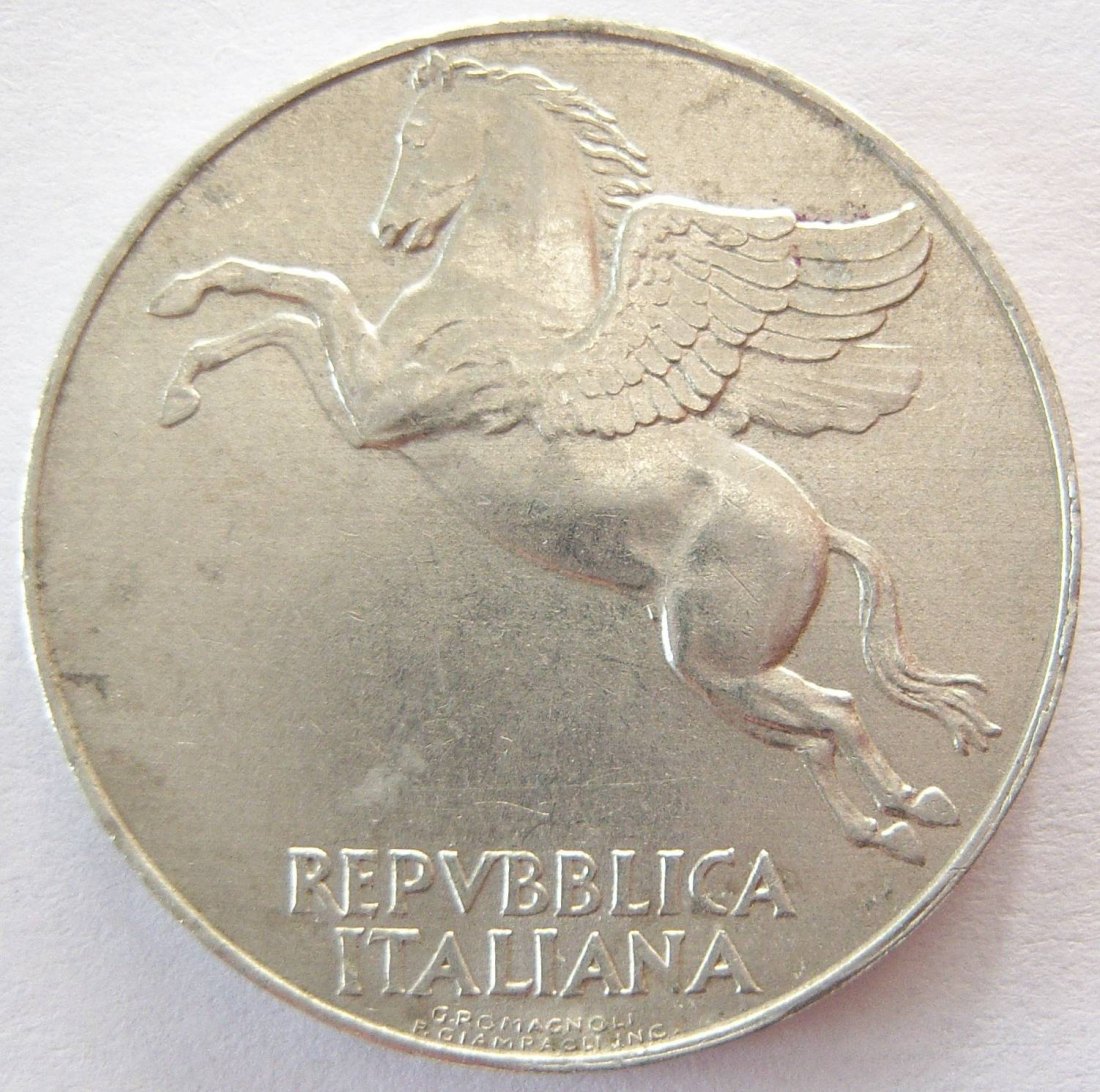  Italien 10 Lire 1949 Alu   