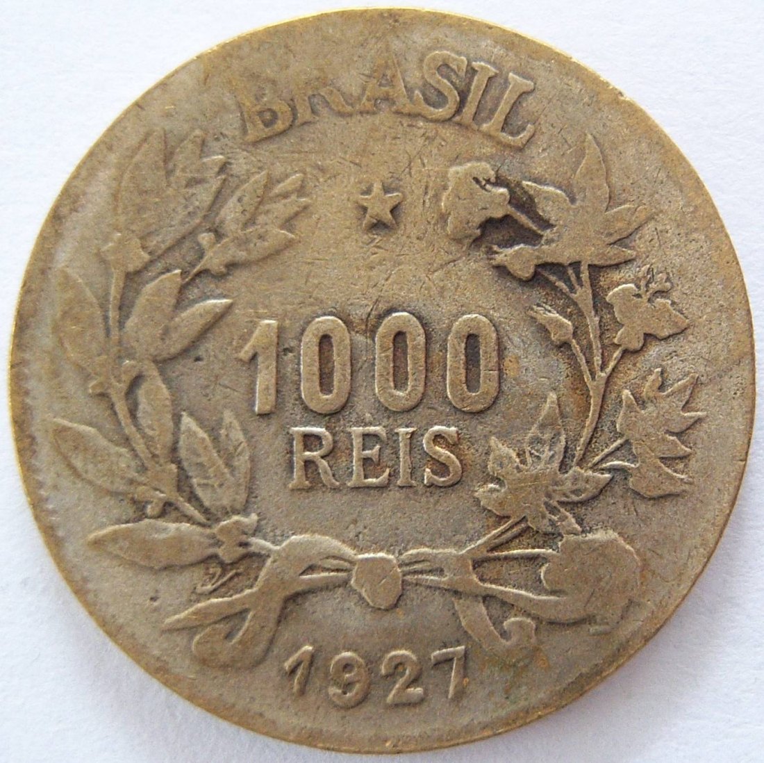  Brasilien 1000 Reis 1927   