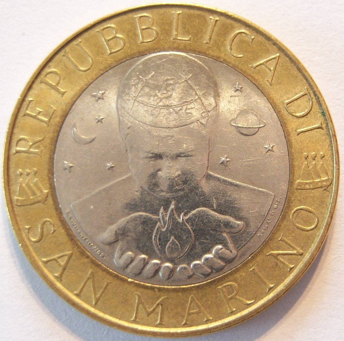  San Marino 1000 Lire 1998   