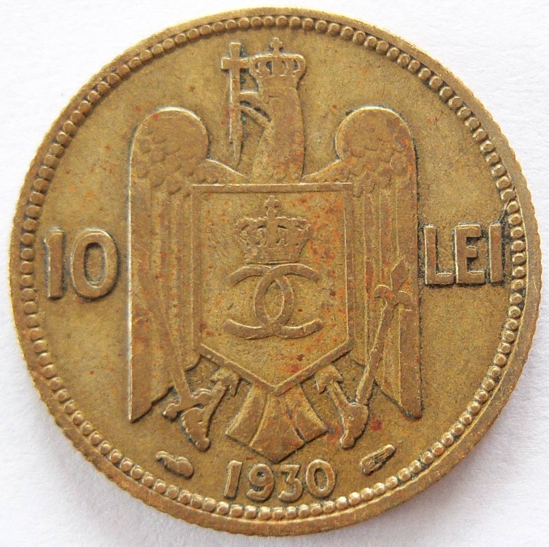  RUMÄNIEN ROMANIA 10 Lei 1930   
