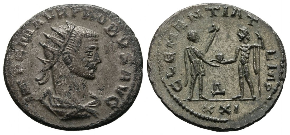 PEUS 3332 Kaiserliche Prägung Probus, 276-282 Antoninian Siscia Sehr schön