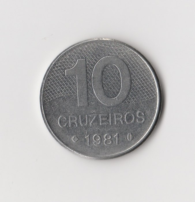  10 Cruzeiros Brasilien 1981 (I814)   