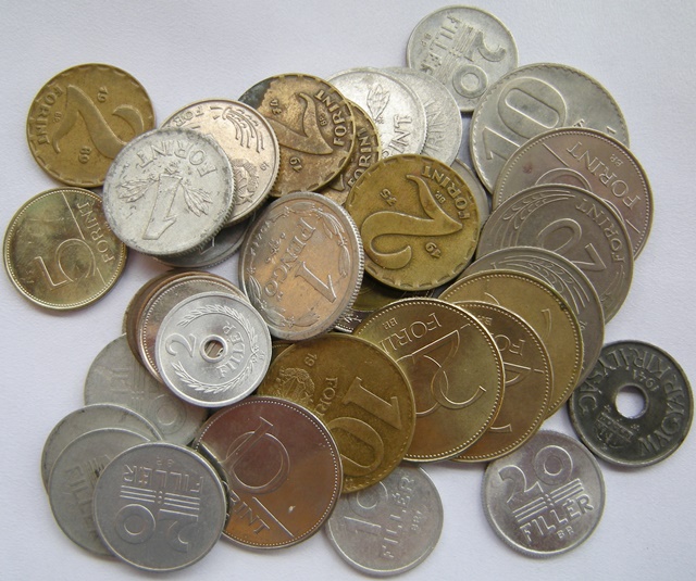  Ungarn 38 Münzen, 1915-2003   
