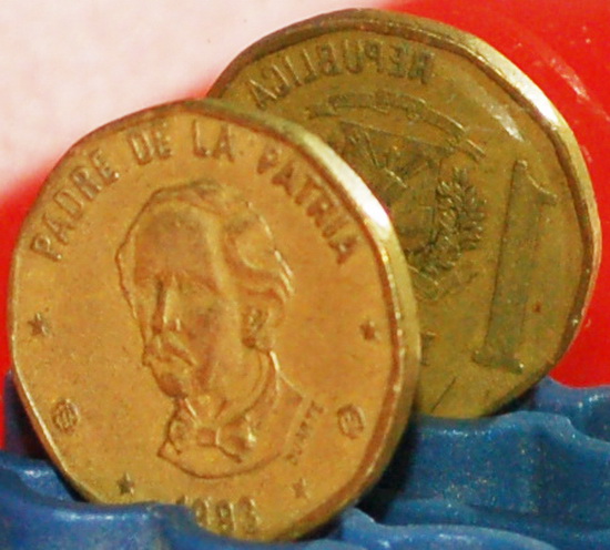 Ⰶ CANADA ALIGNMENT: DOMINICAN REPUBLIC ★ 1 PESO 1993 RARITY! TO BE PUBLISHED★LOW START ★ NO RESERVE!