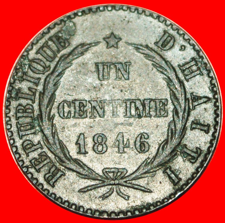· FRANCE: HAITI ★ 1 CENTIME 43 - 1846! LOW START ★ NO RESERVE!