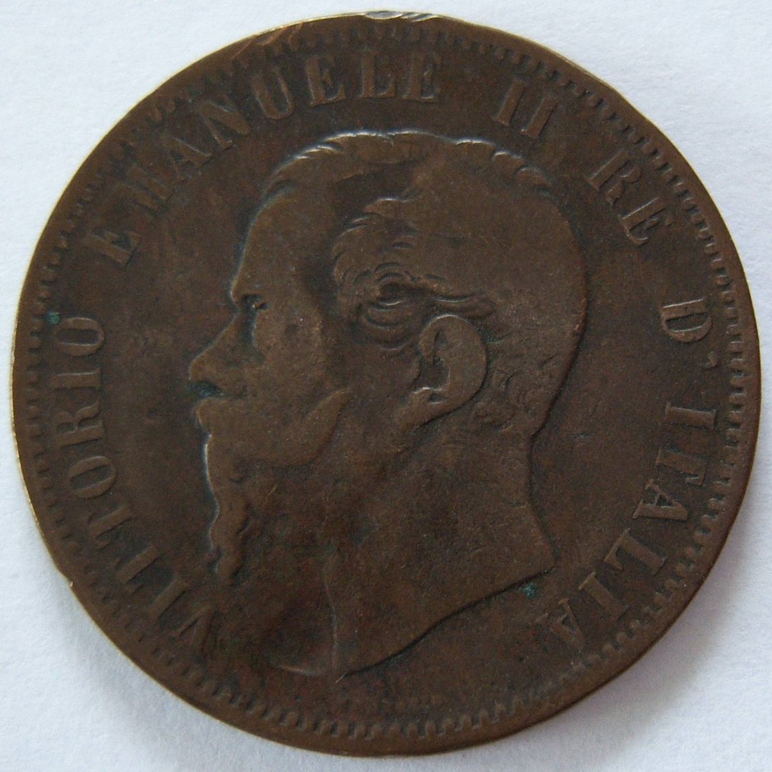  Italien 10 Centesimi 1866 T   