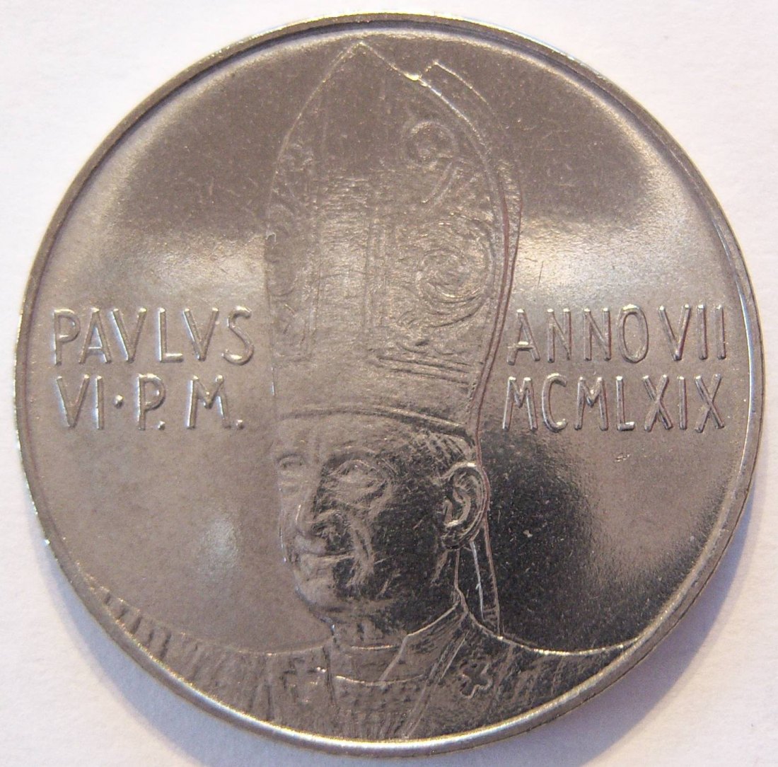  Vatikan 100 Lire 1969   