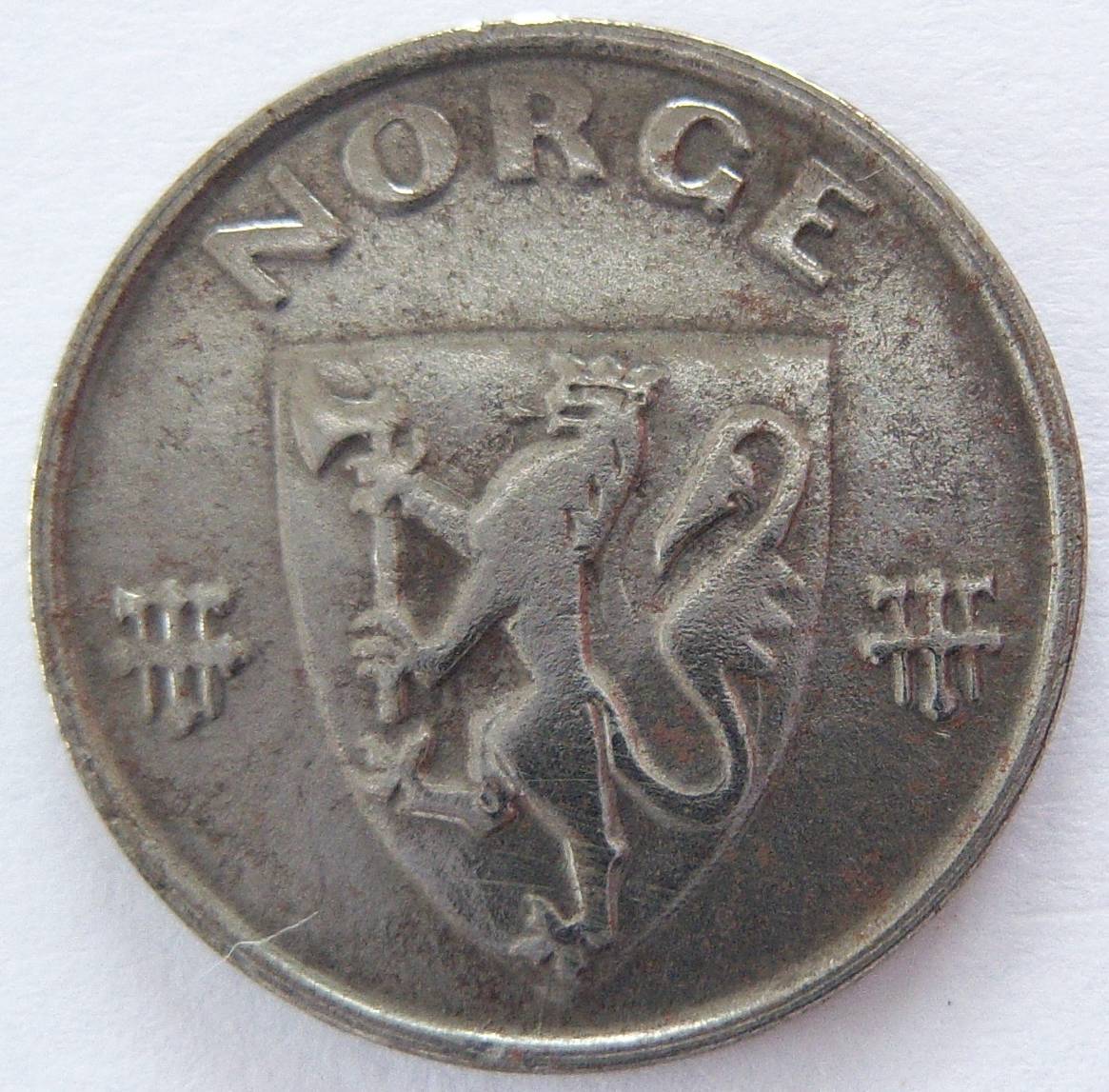  Norwegen 2 Öre 1943 Eisen   