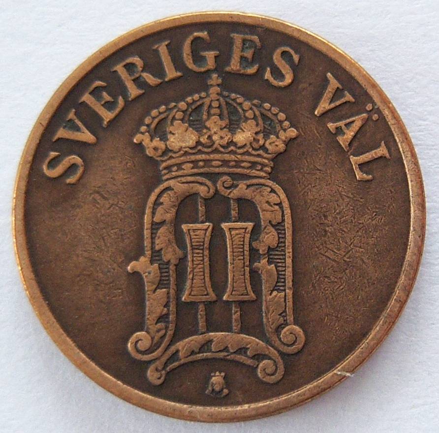 Schweden 1 Öre 1907   