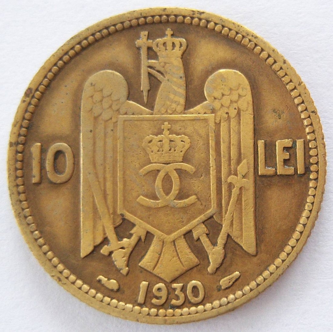  RUMÄNIEN ROMANIA 10 Lei 1930   