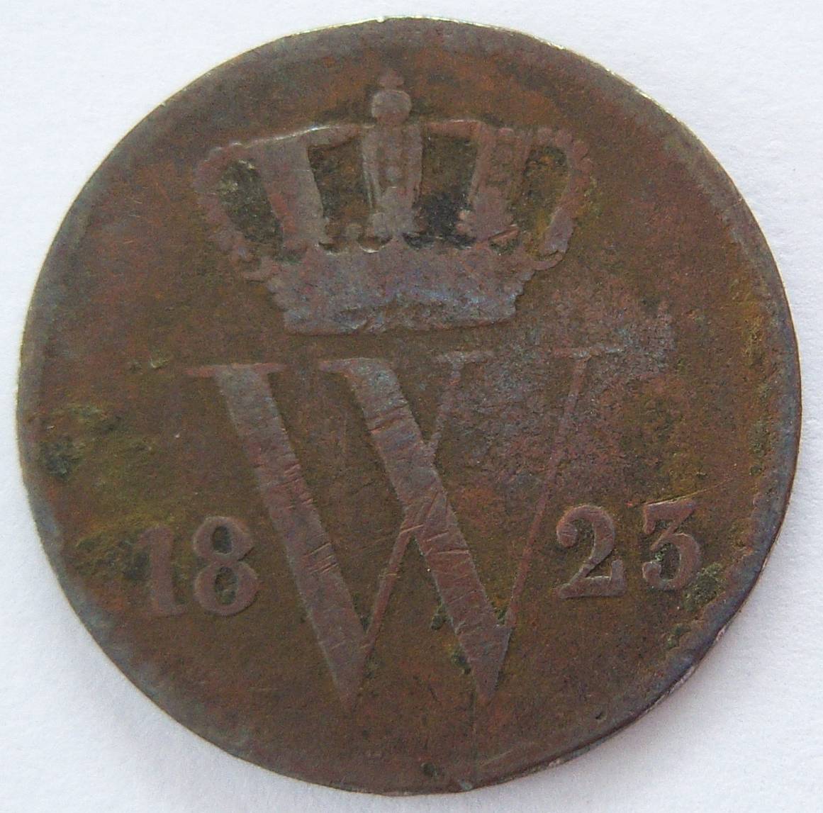  Niederlande 1 Cent 1823 B   