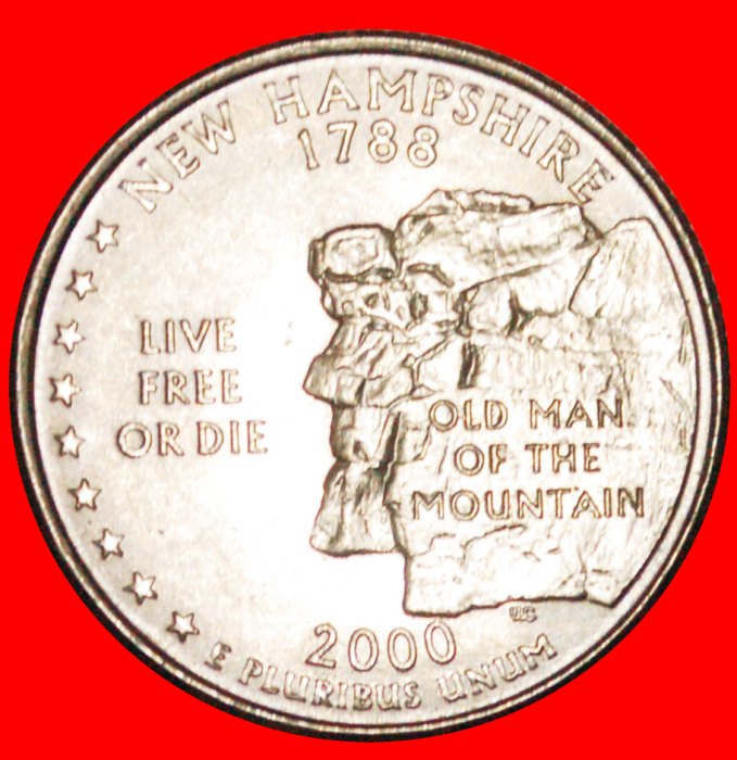 · ALTER MANN: USA ★ 1/4 DOLLAR 1788-2000P! Washington (1789-1797)OHNE VORBEHALT!