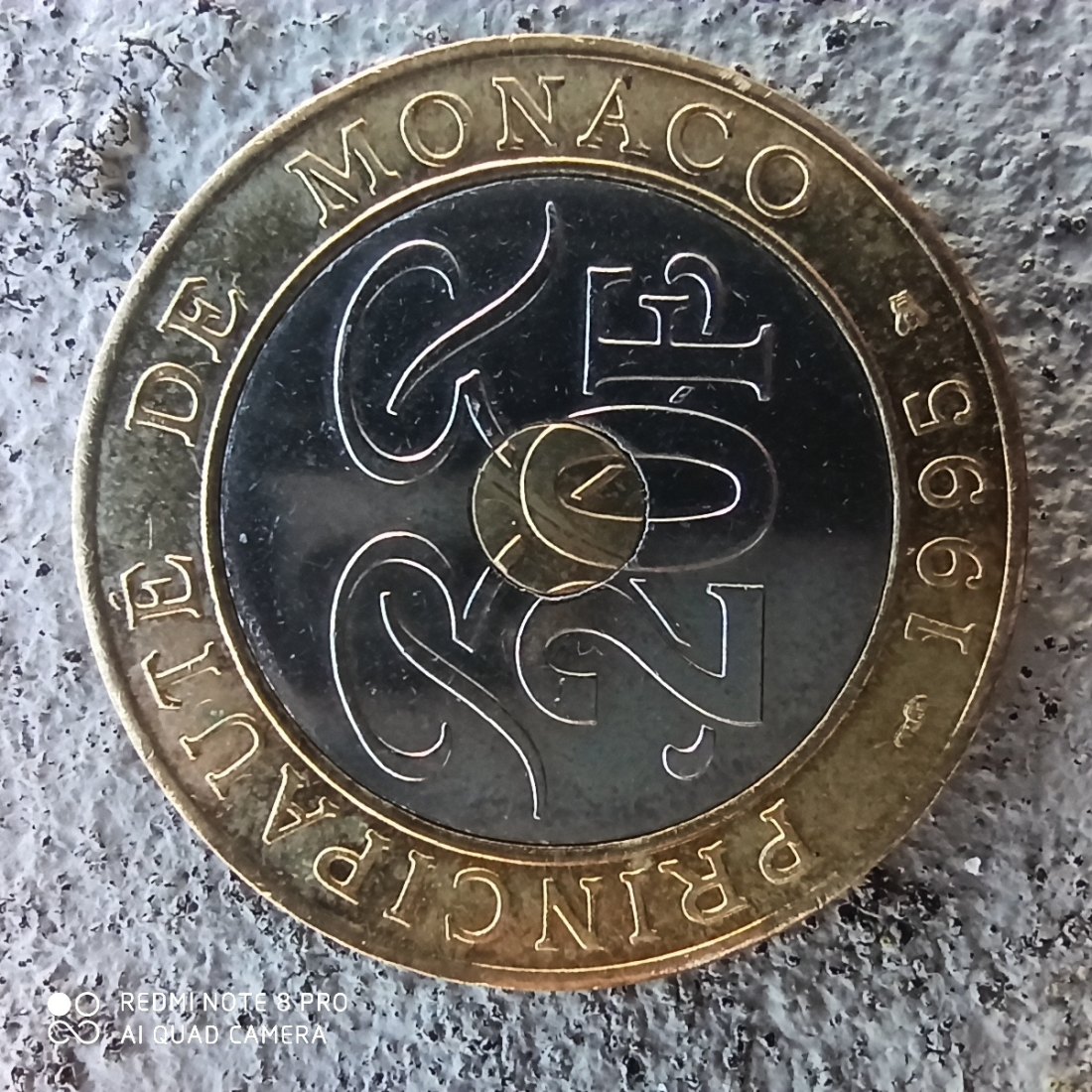 20 Francs Monaco 1995 Trimetall