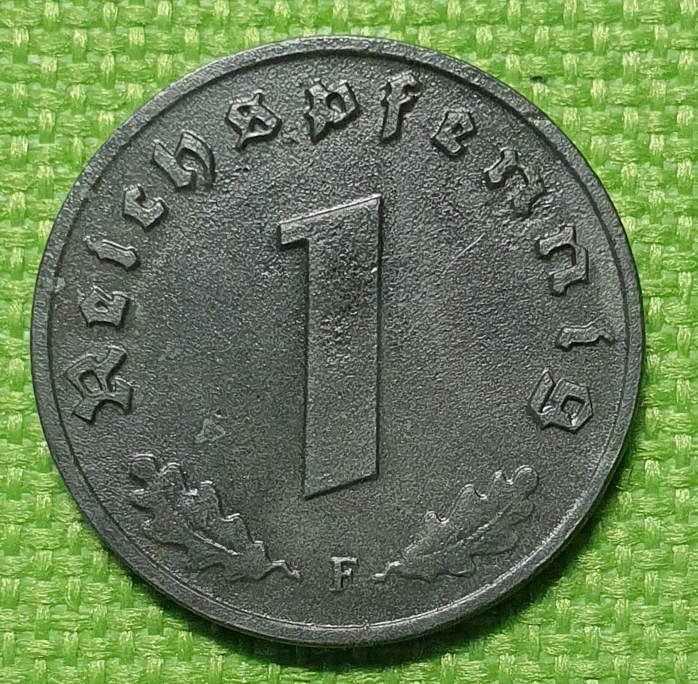 Drittes Reich: 1 Reichspfennig 1942 F Deutsches Reich vorzügliche Münze Original