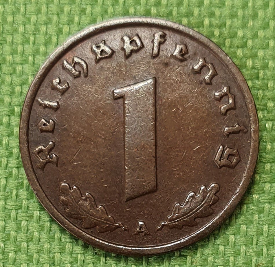 Drittes Reich: 1 Reichspfennig 1936 A Deutsches Reich vorzügliche Münze Original