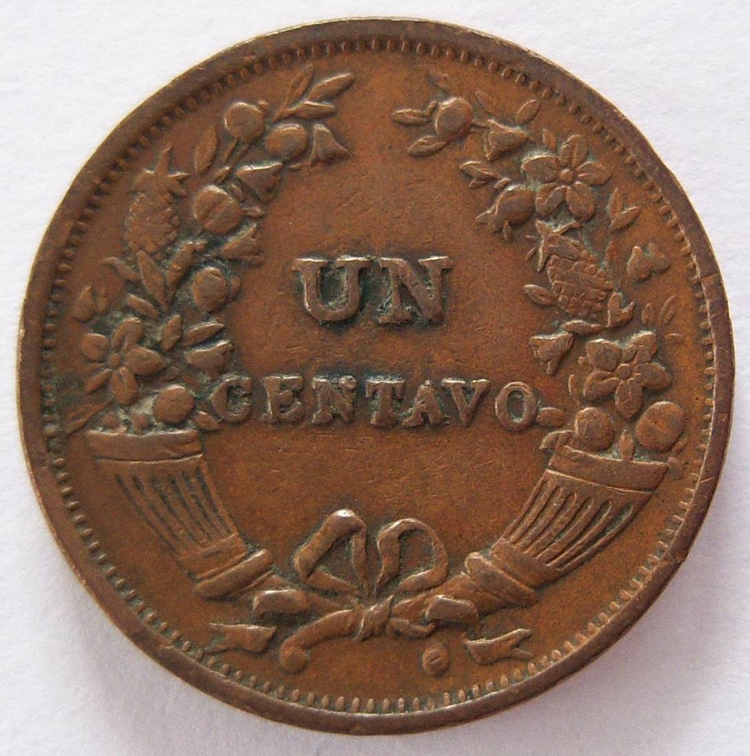  Peru Un 1 Centavo 1936   
