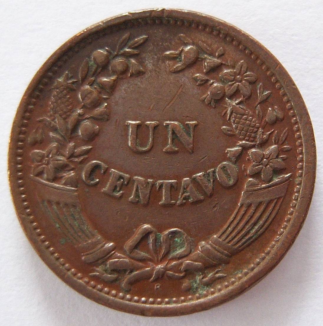  Peru Un 1 Centavo 1937 R   