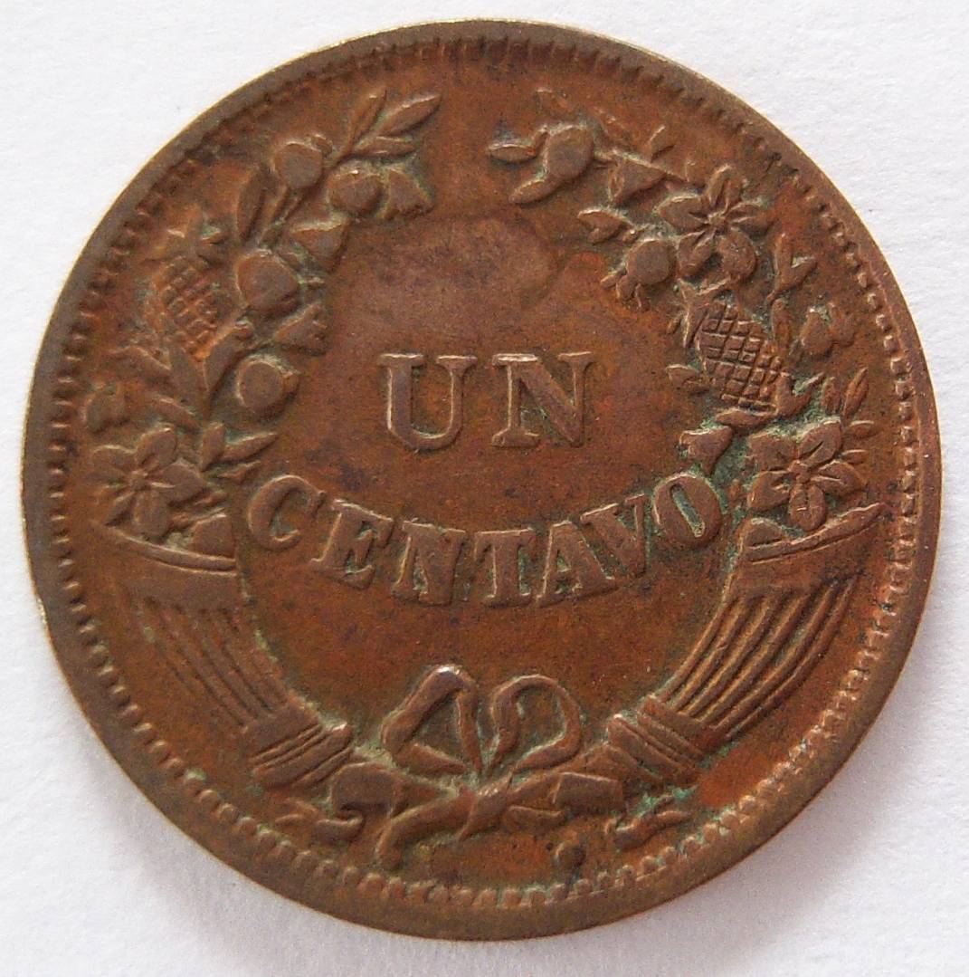  Peru Un 1 Centavo 1942   