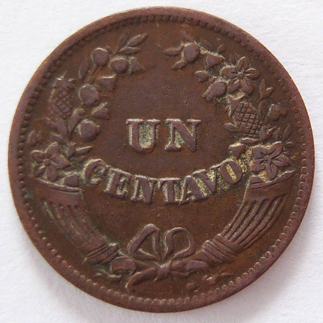  Peru Un 1 Centavo 1945   