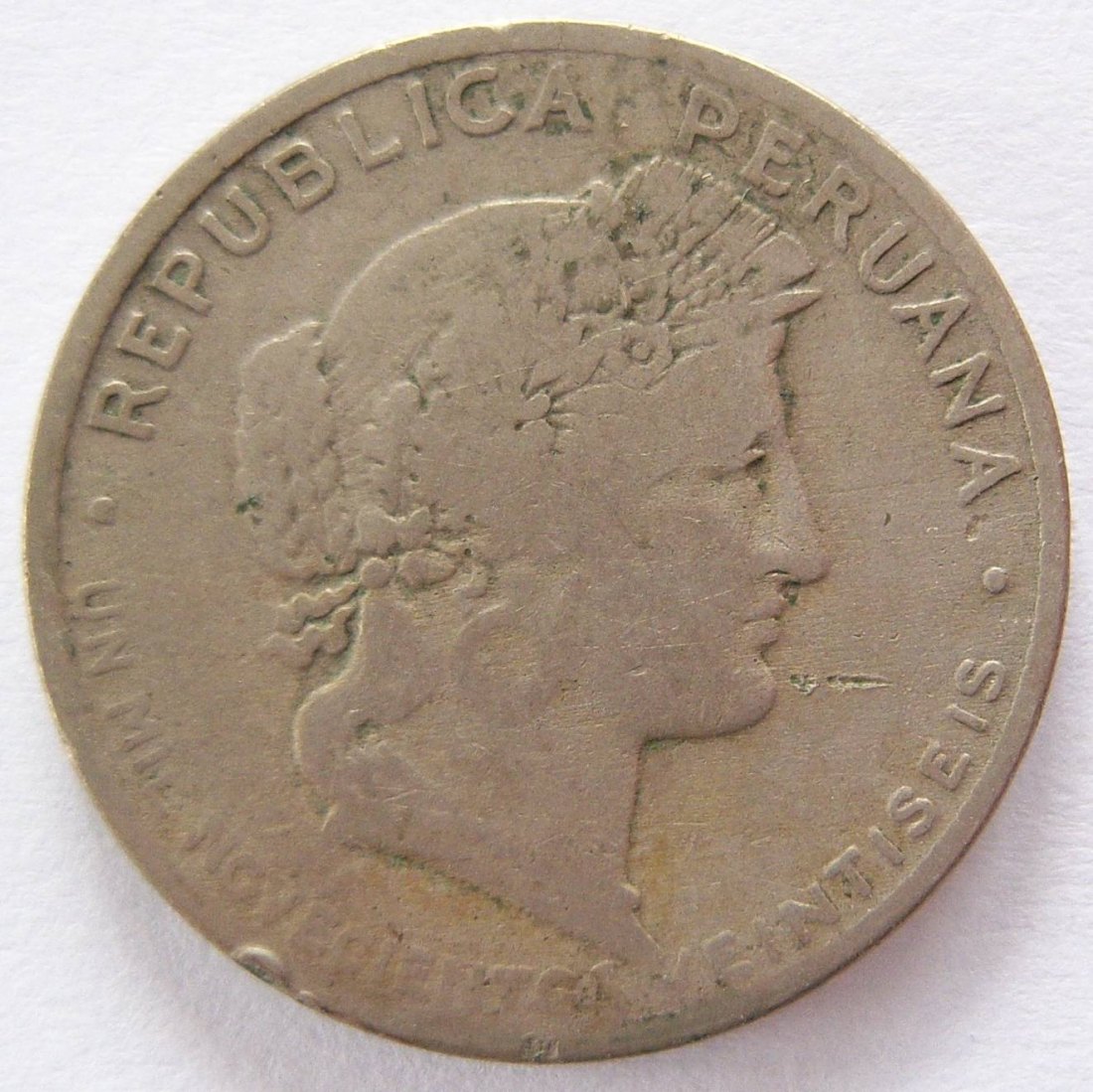  Peru 20 Centavos 1926   