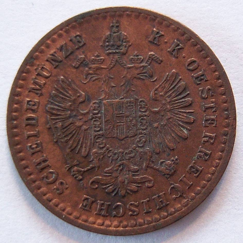  Österreich 5/10 Kreuzer 1860 A   
