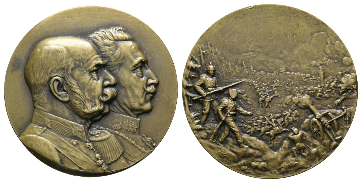  Medaille o.J.; Bronze; 54,26 g, Ø 49,3 mm   