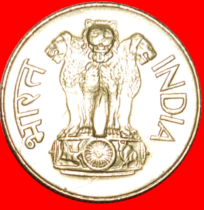  · LÖWEN UND LOTOS (1968-1971): INDIEN ★ 20 PAISE 1969 VZGL STEMPELGLANZ! OHNE VORBEHALT!   