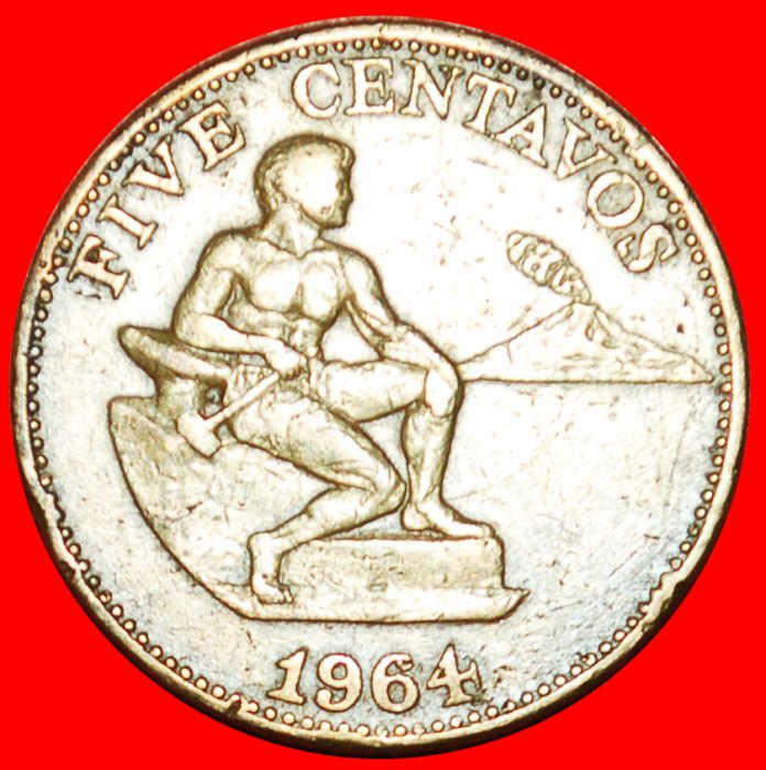  · BLACKSMITH: PHILIPPINES ★ 5 CENTAVOS 1964! LOW START ★ NO RESERVE!   