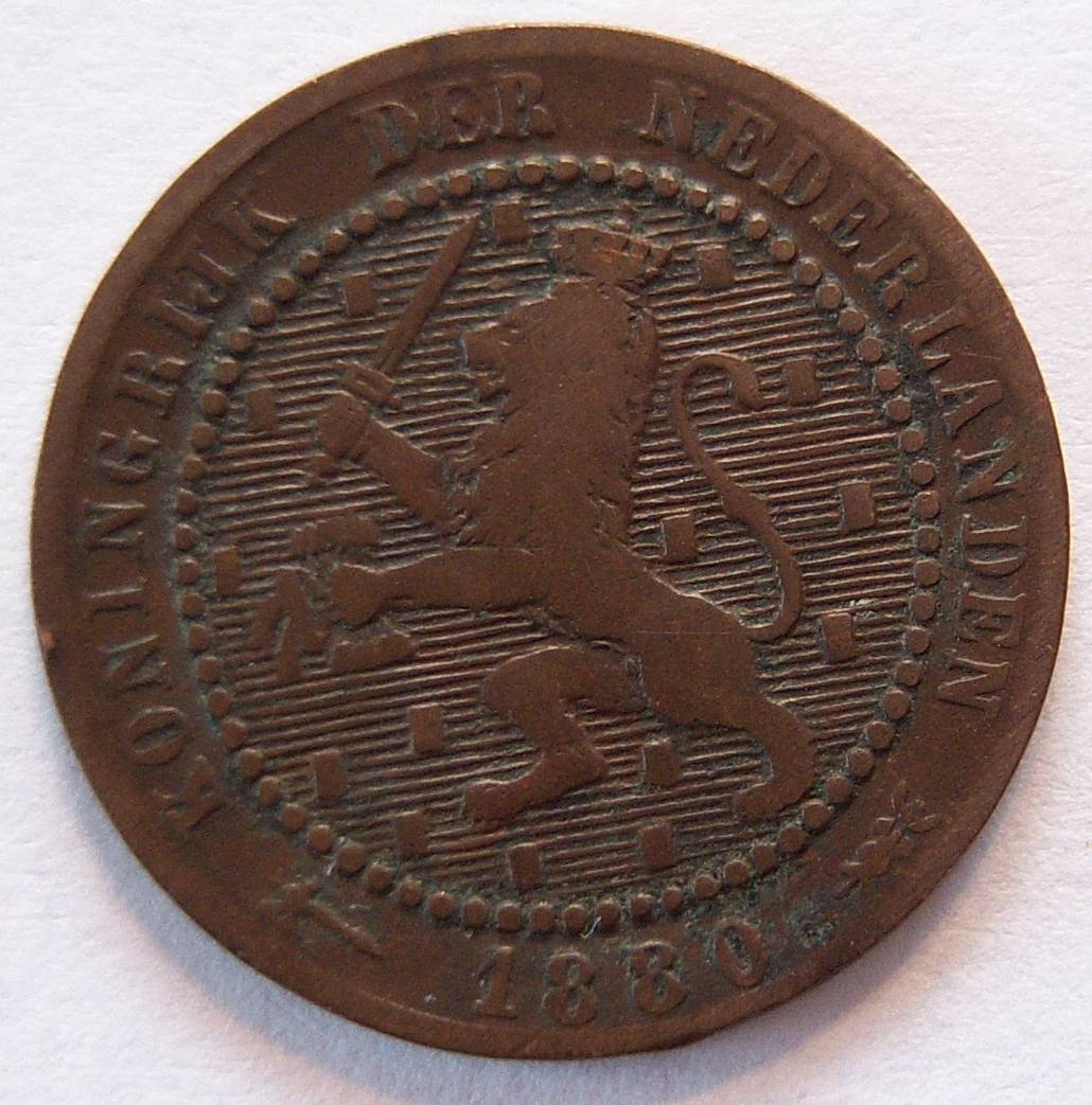  Niederlande 1 Cent 1880   