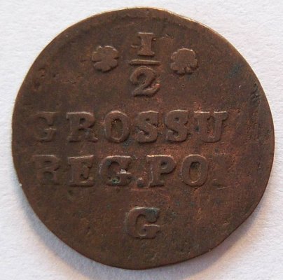  Polen 1/2 Groschen 1767 G   