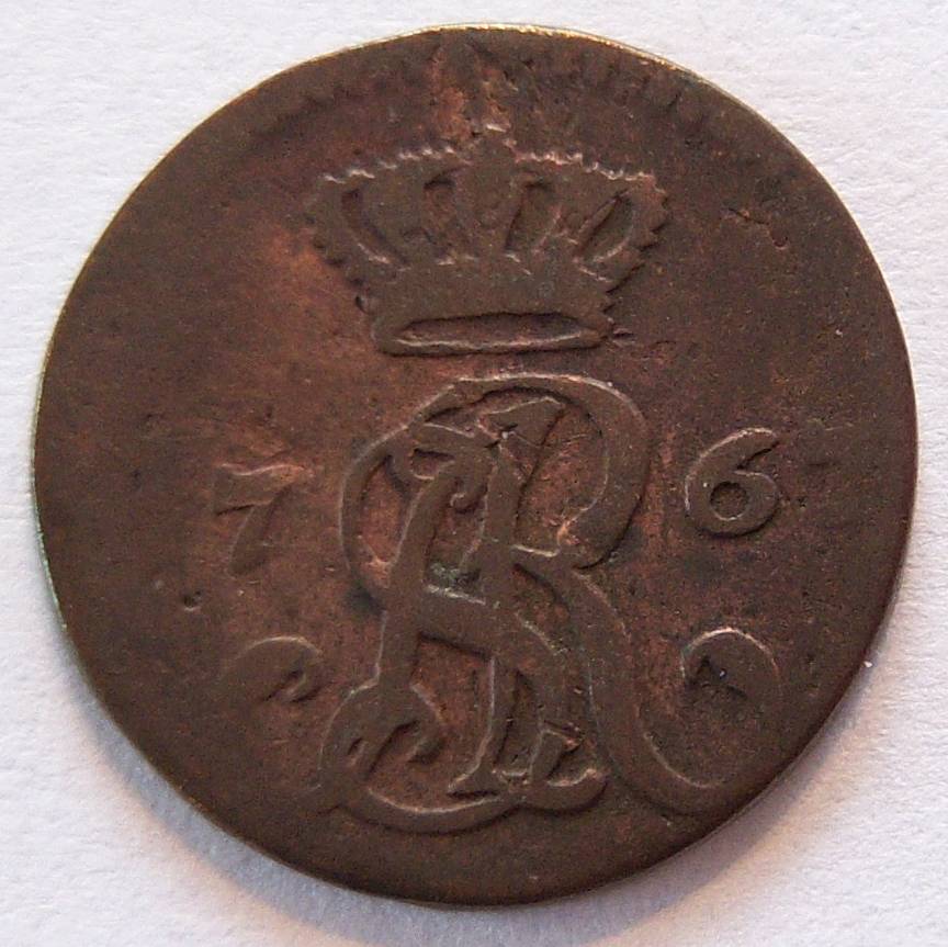  Polen 1/2 Groschen 1767 G   