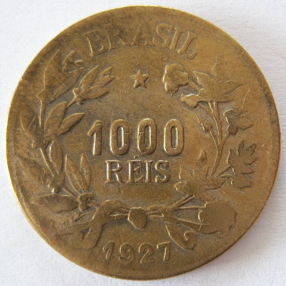  Brasilien 1000 Reis 1927   