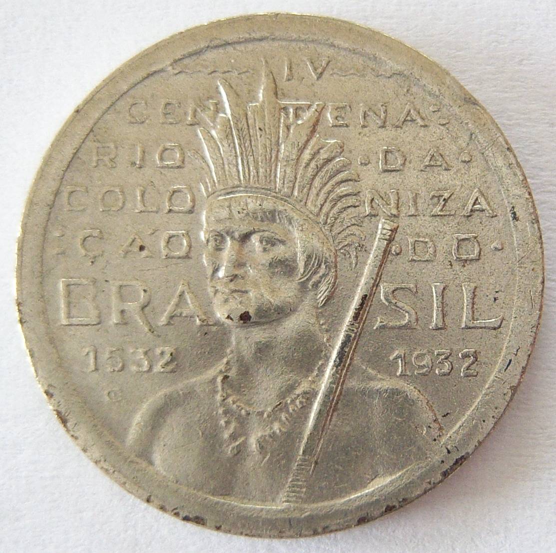  Brasilien 100 Reis 1932   