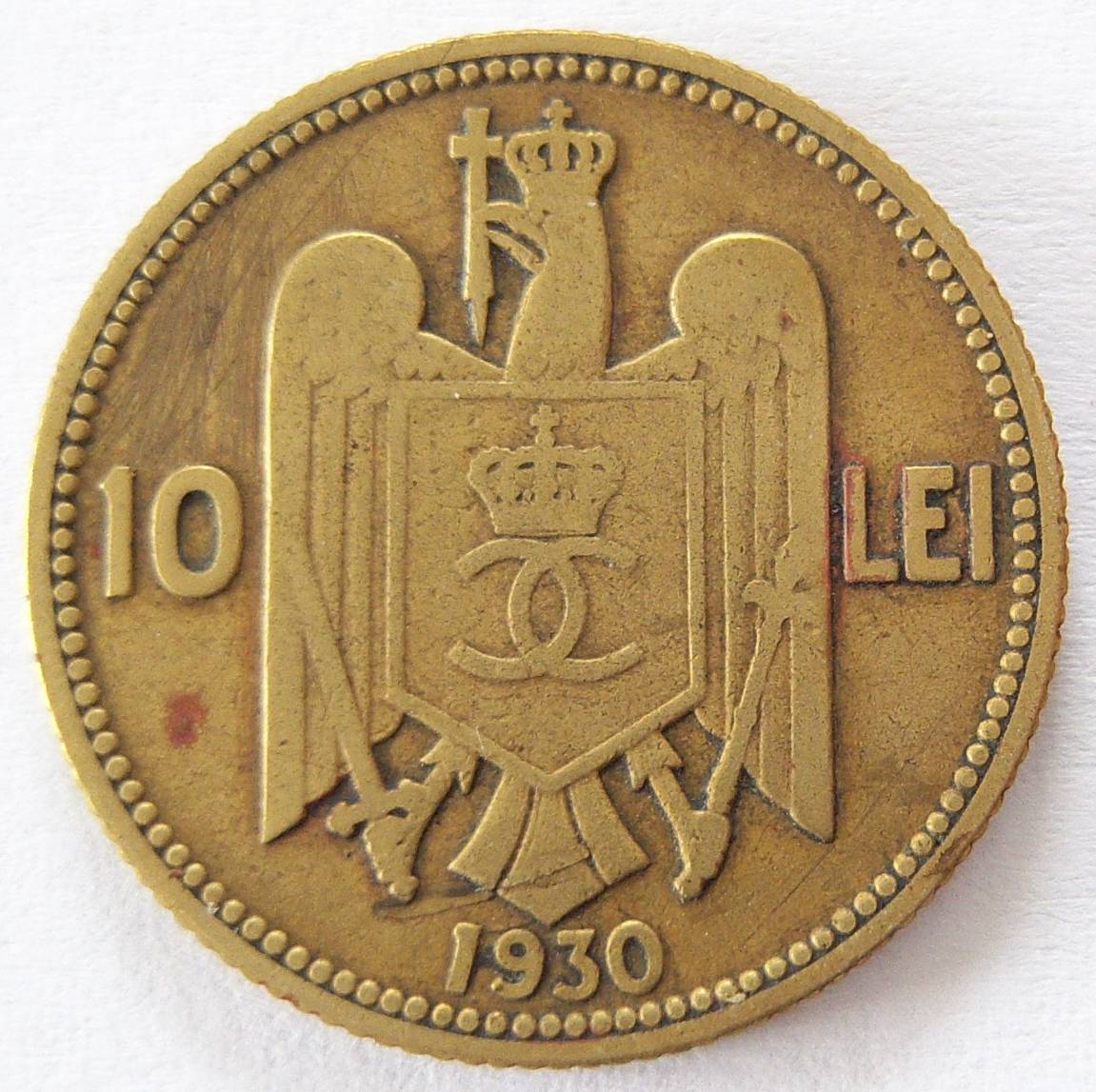  RUMÄNIEN ROMANIA 10 Lei 1930   