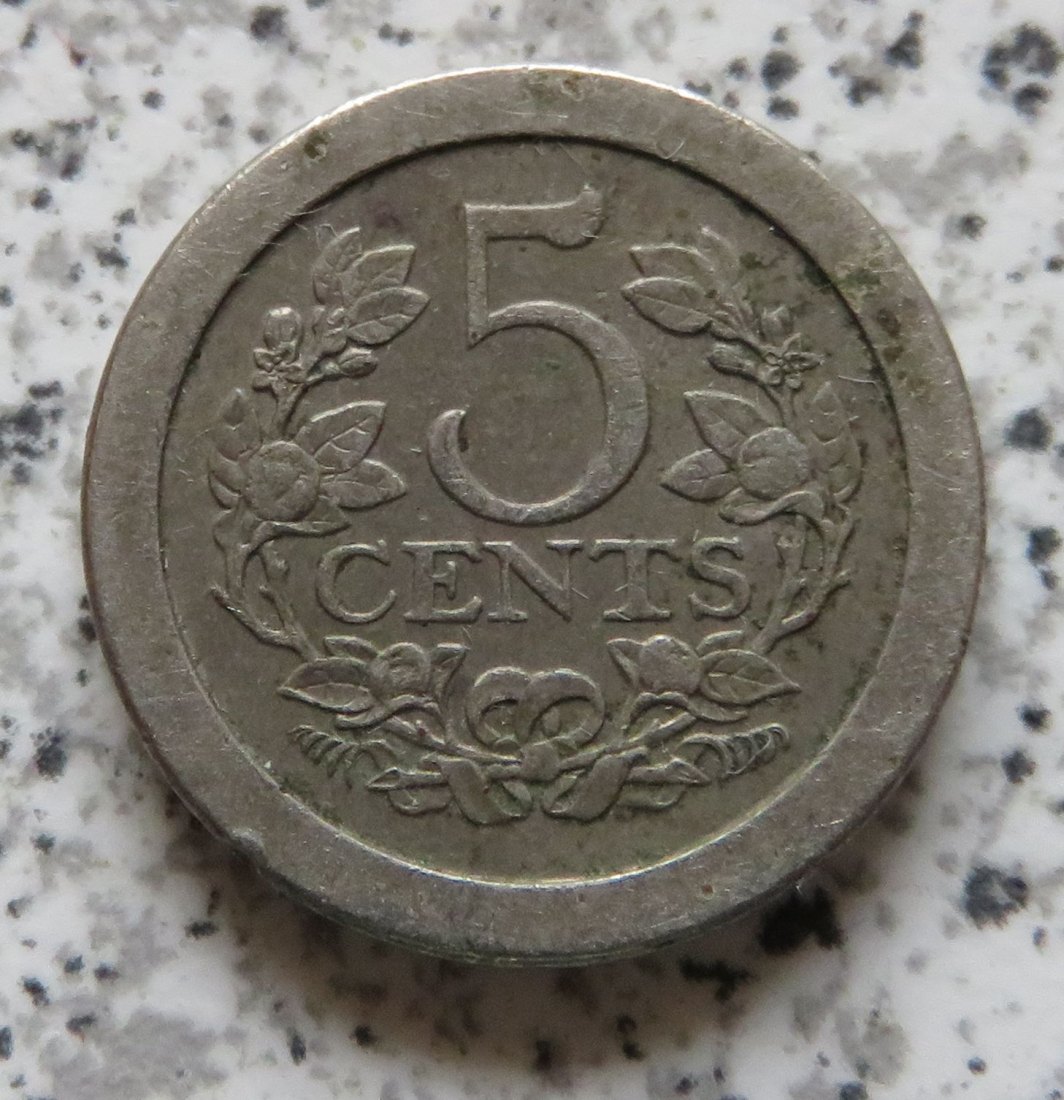  Niederlande 5 Cents 1908   
