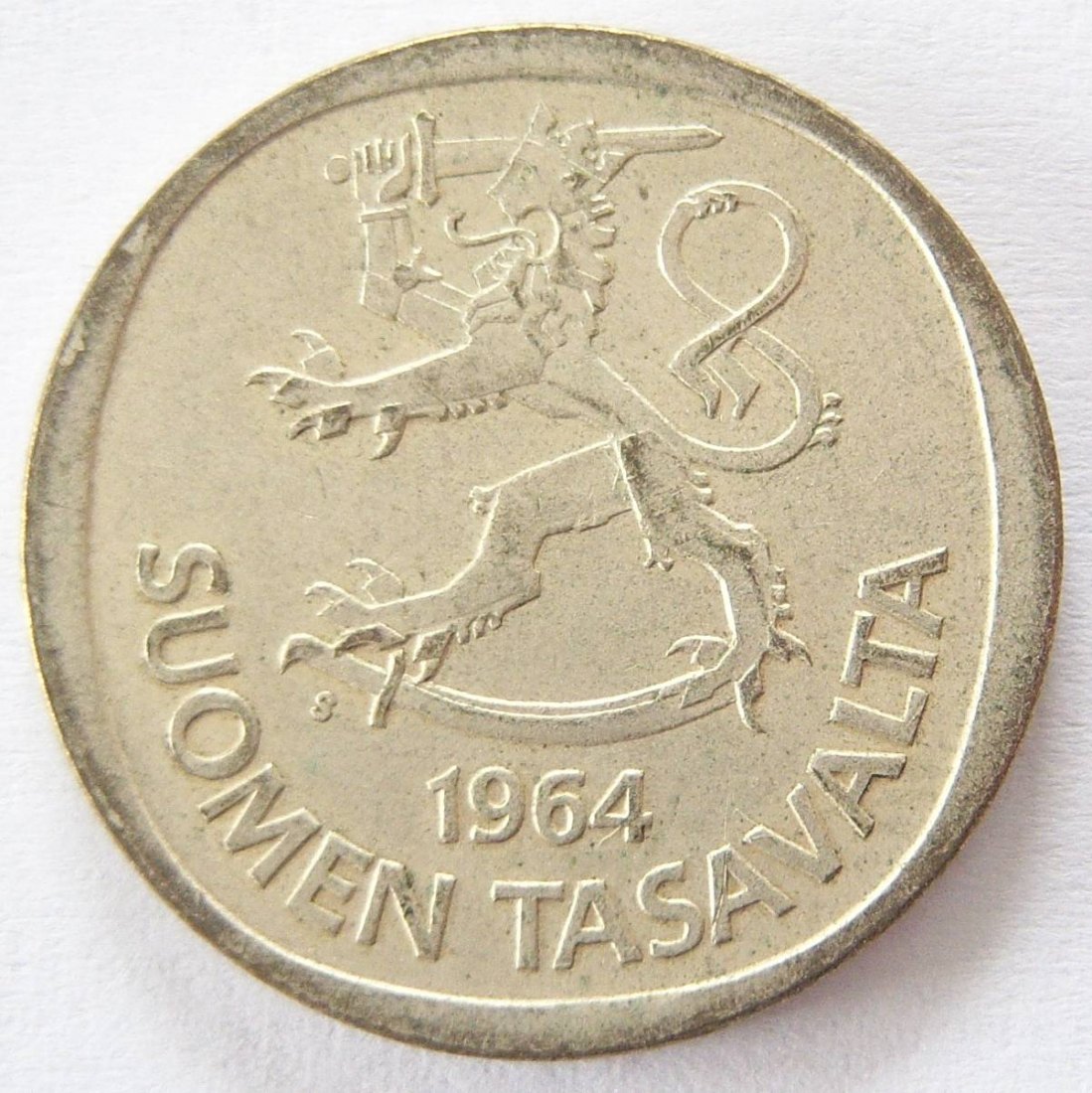  Finnland 1 Markka 1964   