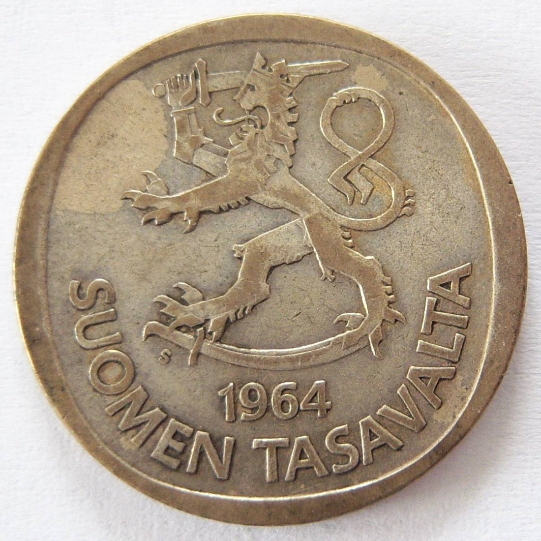  Finnland 1 Markka 1964   