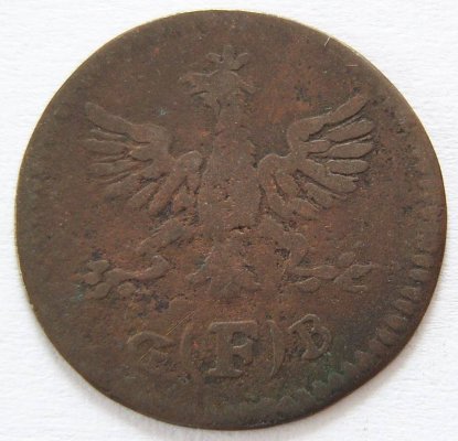  Frankfurt 1 Pfennig 1803 F GB   