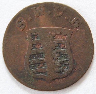  Sachsen Weimar Eisenach 1 Pfennig 1796   