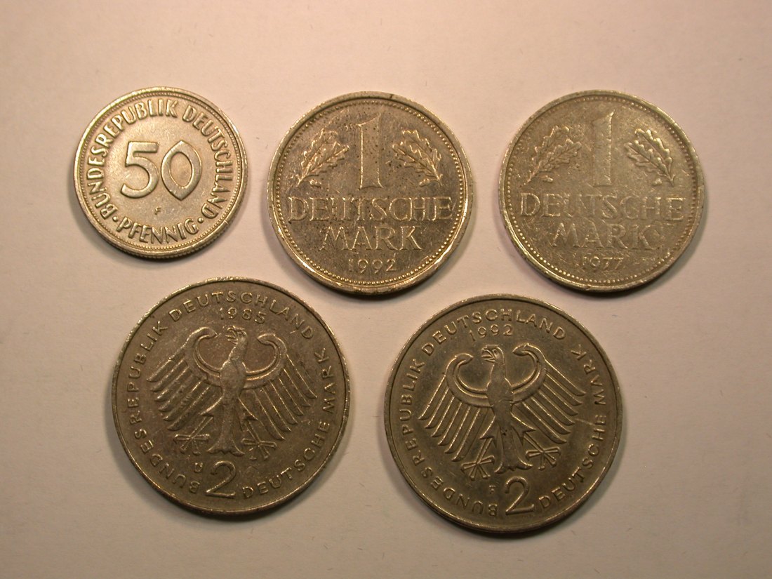 E01 BRD 6,50 DM 1950-1992 Orginalbilder